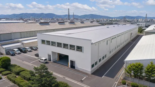 製造業|工場外観・ドローン空撮写真撮影