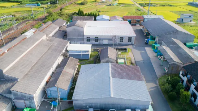 木津化成工業株式会社 様|工場外観ドローン空撮写真撮影