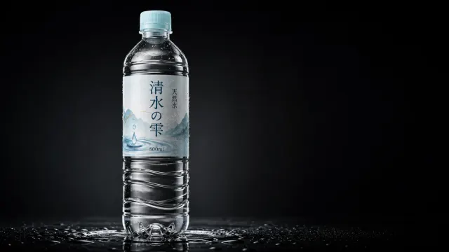 飲料水メーカー|ミネラルウォーター商品撮影
