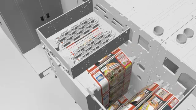 印刷・包装機械メーカー|商品紹介3DCG映像制作
