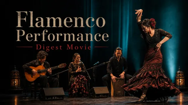フラメンコ舞踊パフォーマンス イベントビデオ制作