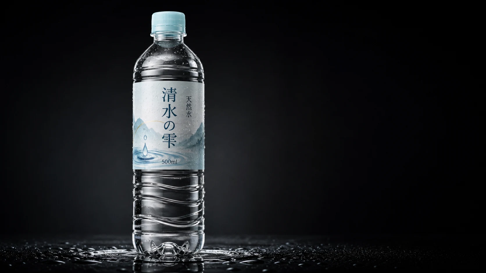 飲料水メーカー｜ミネラルウォーター商品撮影
