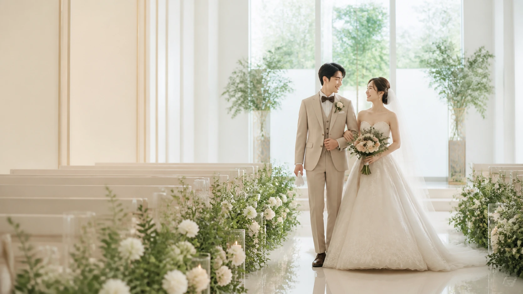 結婚式場｜ホームページ用メインビジュアル動画制作 関連画像 1